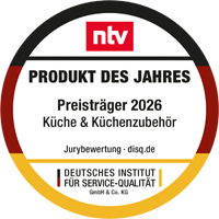 Siegel, Award-Label Produkt des Jahres 2026 Osmopure SMT 7000 MULTIONE vom Deutschen Institut für Service und Qualität - DISQ